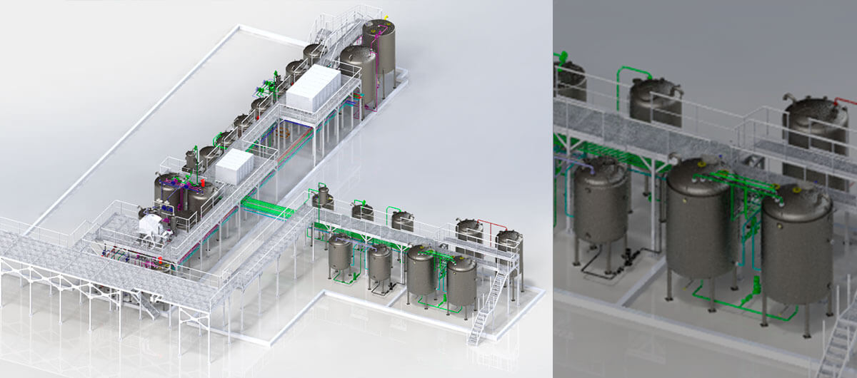 Plantas modulares